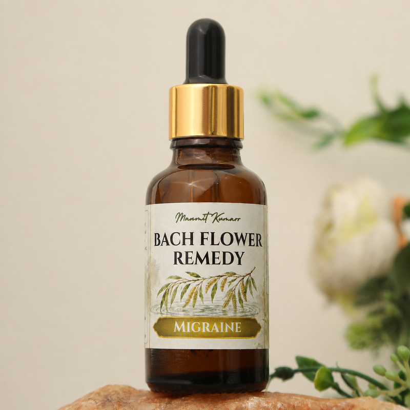 Bach Flower Remedy for Relief from Migraine